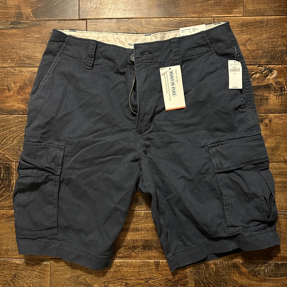 Old Navy Men's Cargo Shorts - Dark Blue